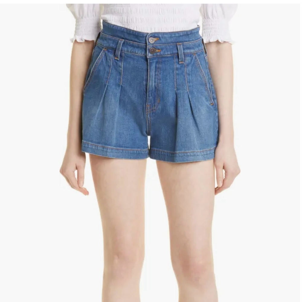 Veronica Beard Jaylen Denim Short